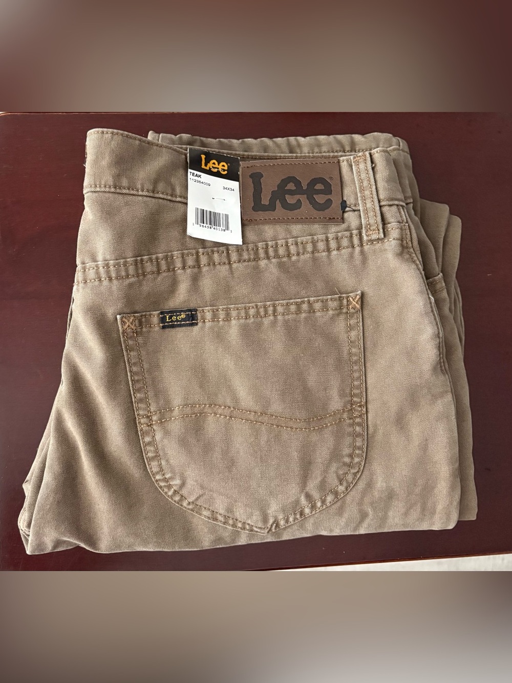 NWT- Lee’s LEGENDARY RELAXED FIT FLANNEL AND FLEECE LINED JEAN - Picture 2 of 5